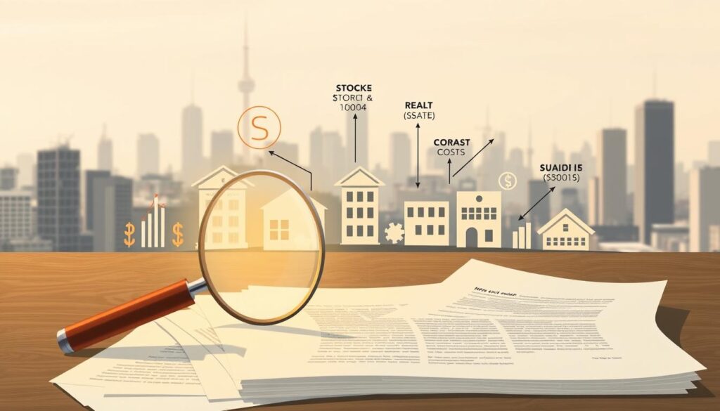 custos envolvidos nos investimentos