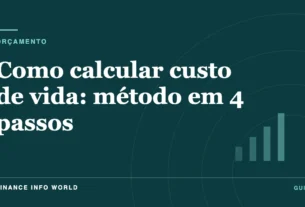 Capa do artigo: Como calcular custo de vida: método em 4 passos