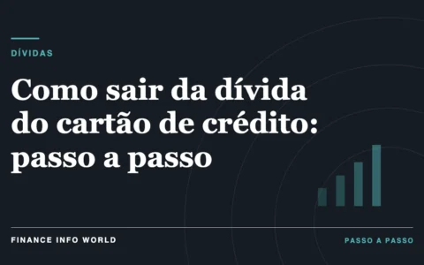 Capa do artigo: Como sair da dívida do cartão de crédito: passo a passo